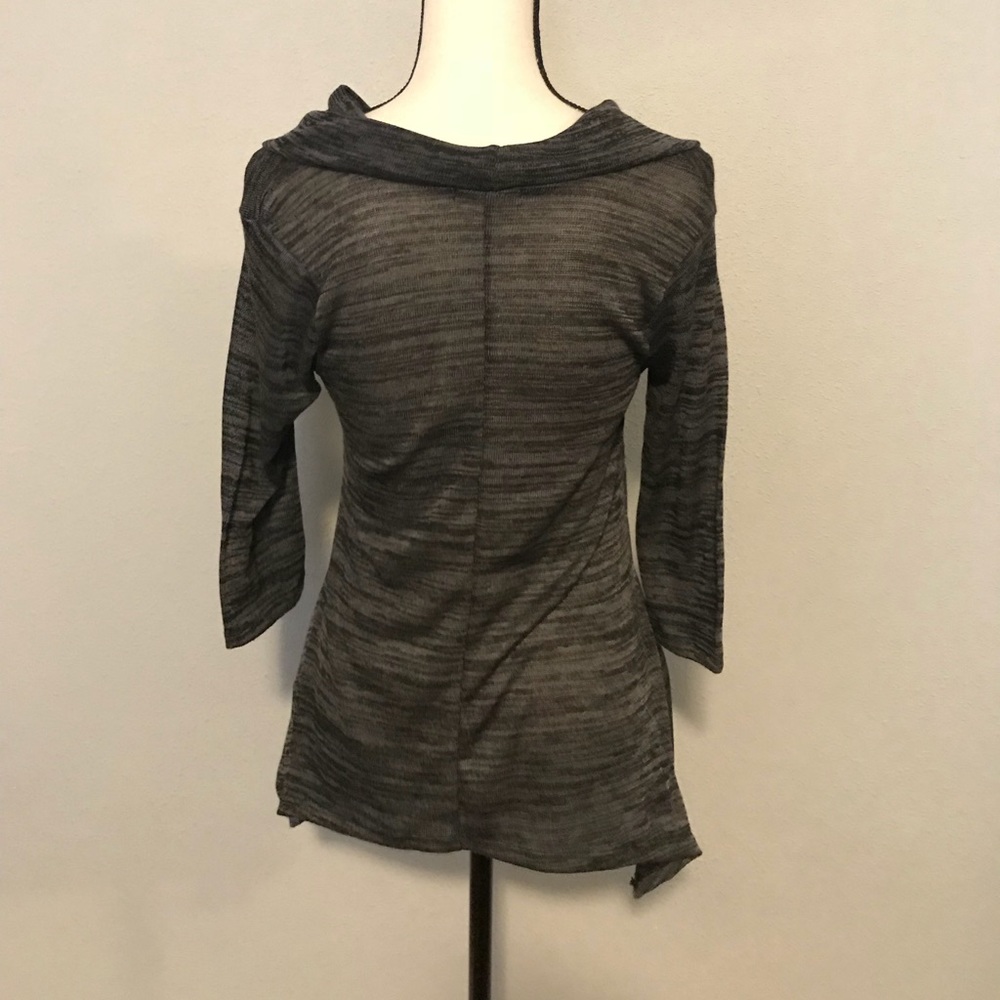  [Black N’ Blue] Black Flow Top - Picture 4 of 6
